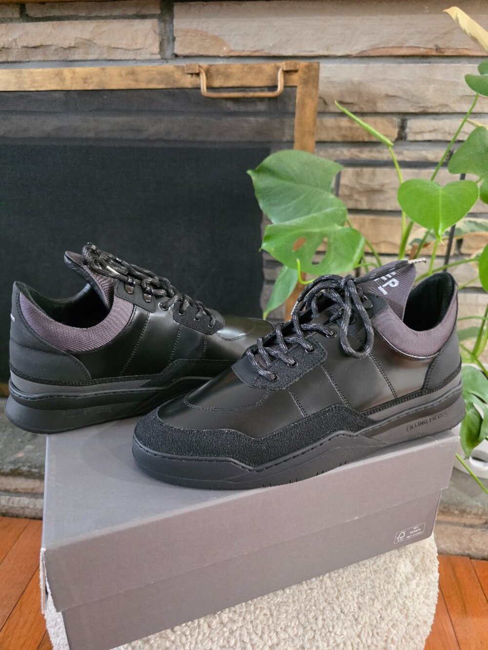 Filling Pieces Low Top Ghost Men Sneakers EU 44 US 11 Brand New Designer